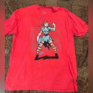 Red superfresh tshirt xl